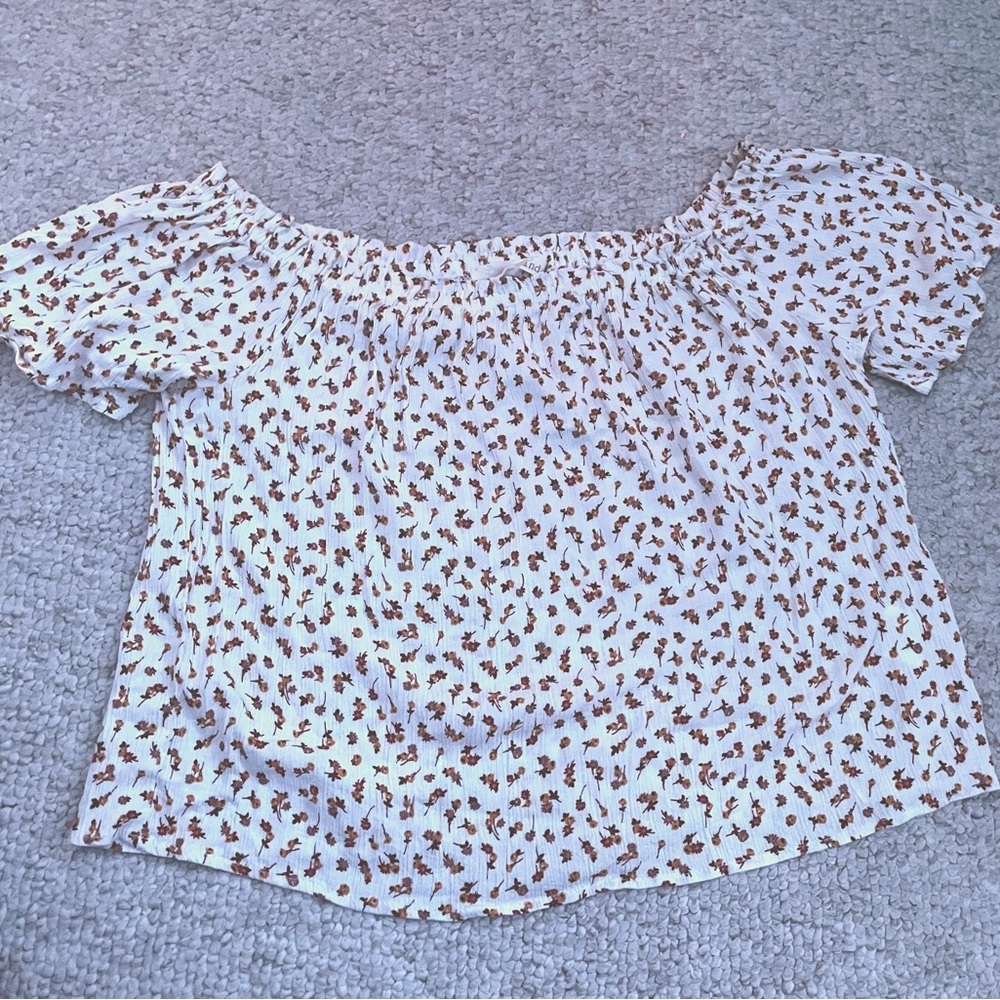 Rewind Off The Shoulder Top